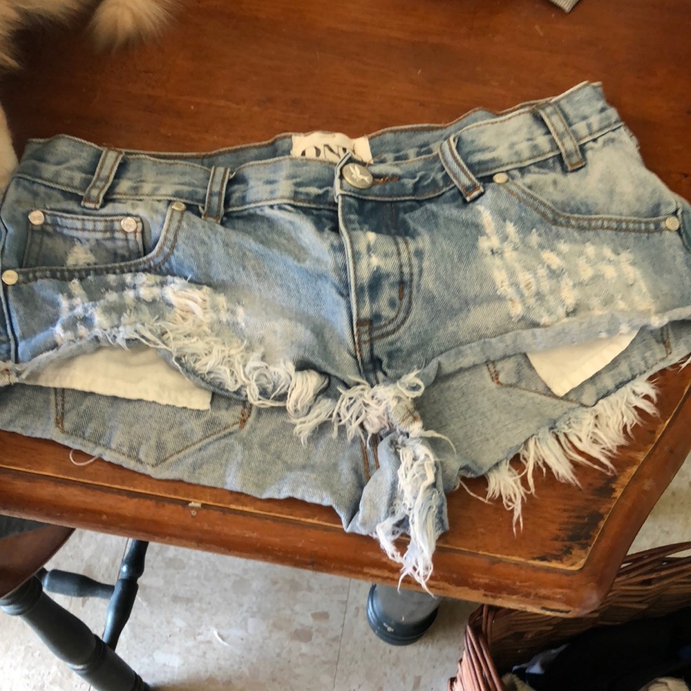 One Teaspoon Trashwhores Shorts